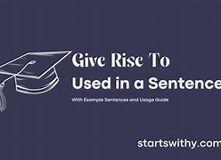 give rise to (something)